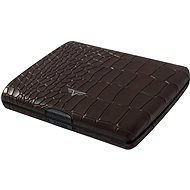 Tru Virtu Papers & Cards Ray leather - Croco Brown - Wallet