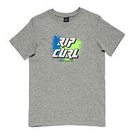 Rip Curl SLANT LOGO SS TEE Beton Marie - Póló