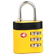 TravelBlue TB037 yellow - Padlock