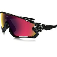 Oakley Jawbreaker Black Ink / OO Red Iridium pol - Cycling Glasses
