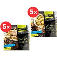 Adventure menu: 5x Chicken Korma with Rice + 5x Pork Rib with Potatoes - MRE