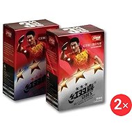 DHS 3***40 mm, 2 × 6 pcs, white, celluloid - Table Tennis Balls