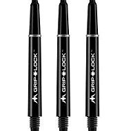 Mission GripLock handles - medium - black 3 pcs - Dart Shafts