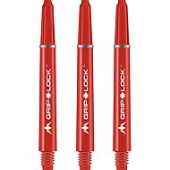 Mission GripLock handles - medium - red 3 pcs - Dart Shafts