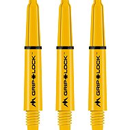 Mission GripLock handles - short - yellow 3 pcs - Dart Shafts