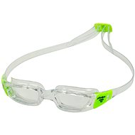 Michael Phelps TIBURON JUNIOR clear glass, lime - Swimming Goggles