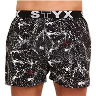 Styx B1354 - black and white, sizing. S - Boxer Shorts