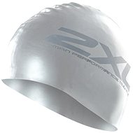 2XU SILICONE SWIM CAP Silver - Bathing Cap