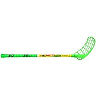 Unihoc CAVITY Youngster 36 Neon Green Left 60 - Floorball Stick