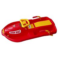 Snow Boat controllable red bob - Bobsled