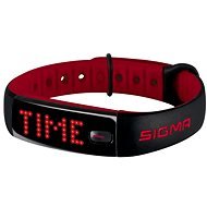Sigma Activo čierno-červený - Fitness náramok