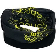 Fleece scarf with black and green - Neck Warmer