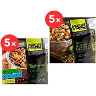 Adventure menu VEGAN: 5x Tandoori Quinoa + 5x Vegetable Risotto with Tofu - MRE