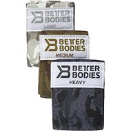 Better Bodies Resistance Rubber 3Pack - Camo Combo - Resistance Band