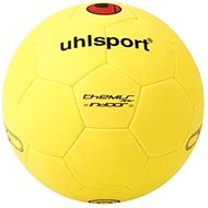 Uhlsport Themis Indoor - sárga / fekete / piros - méret 5 - Futsal labda