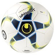 Uhlsport Medusa sthena - fehér / sötétkék / royal / fluo sárga - méret. 4 - Futsal labda