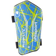 Uhlsport Super Lite - blue / green / white S - Football Shin Guards