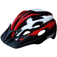 TRULY FREEDOM, size M, Red/Black/White - Bike Helmet
