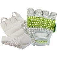Lifefit Fit white/green size. S - Workout Gloves