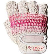 Lifefit Fit pink / white size M - Workout Gloves