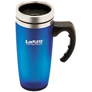 Travel thermo mug with handle 2000 0,4 L leak proof blue - Thermal Mug