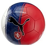 Puma Czech Republic Country Fan Balls Licensed white/blue/red mini - Futbalová lopta