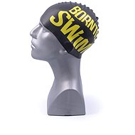 Born To Swim black with yellow logo - Hat