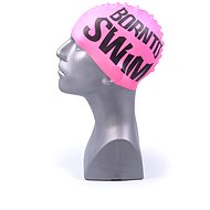 Born To Swim reflective pink with black logo - Hat