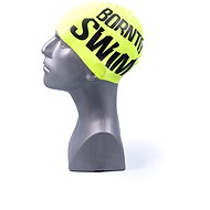 Born To Swim reflective yellow with black logo - Hat