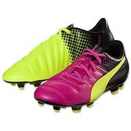 Puma Evo Power 4.3 FG Jr pink glo-sa vel. 6 - Football Boots