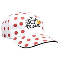 Tour de France biela s bodkami - Šiltovka