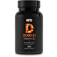 Vitamín D3 8000 IU 200 tablet KFD - Vitamins