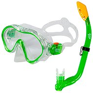 ACRA Children's snorkelling set 2in1, green - Diving Set