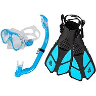 ACRA Children's snorkelling set 3in1, blue - Diving Set