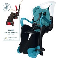 TIGER clamp for bike carrier black-blue - Children's Bike Seat