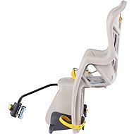 Bellelli PEPE frame mount, silk grey - Children's Bike Seat