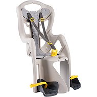 Bellelli PEPE Rear carrier attachment, silk grey - Children's Bike Seat