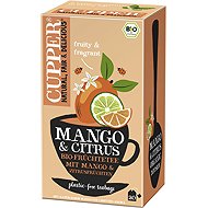 Cupper BIO čaj Mango Citrus 20 × 1,8 g - Tea