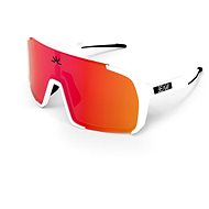Beam Sky White, Full Red - Cycling Glasses