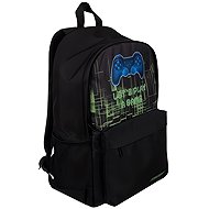 Kruzzel School backpack 22 l, black - School Backpack