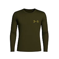 ELEMENTS GEAR Men's lycra shirt DERMIS, khaki, long sleeve, S - Lycra Clothing