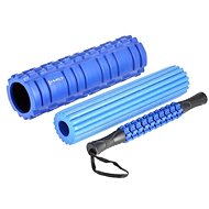 FS118 BLUE MASSAGE ROLLER 3IN1 HMS - Foam Roller