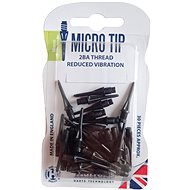 Harrows T93-CRN Micro 30 pcs in blister pack, black - Dart Tips