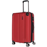 Travelite City 4w M Red - Suitcase