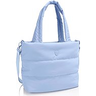 Heys Puffer Tote Bag Light Blue - Handbag