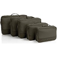 Heys Ecotex Packing Cube 5 pc Set Green Moss - Packing Cubes