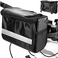 ISO 14098 Bicycle bag black and grey - Bike Bag