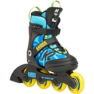 K2 RAIDER PRO blue_yellow size 35-40 EU / 220-260 mm - Roller Skates
