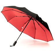 KRAGO Folding umbrella with double canopy red - Umbrella