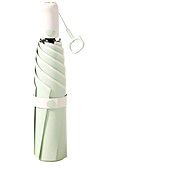 KRAGO Umbrella Meow folding mini fully automatic green - Umbrella